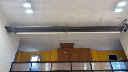 Heaters saved the day!